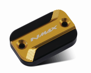 Nắp bình dầu trước NMAX 155 - màu vàng đen